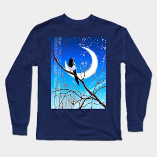 Midnight Magpie Long Sleeve T-Shirt